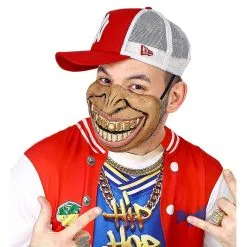 Kinmasker Rapper Gouden Tanden -Muziek & Popsterren Winkel wdm 2019 01145 3