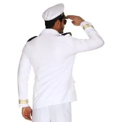 Jas Kapitein Passagiersschip Luxe Cruise Man -Muziek & Popsterren Winkel wdm 2019 0857 4 14