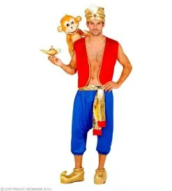 Aladdin Prins Van Agrabah Man Kostuum