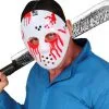 Angstaanjagend Bloederig Hockey Masker