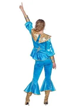 Mama Mia Anni Frid Jaren 70 Vrouw Kostuum -Muziek & Popsterren Winkel wlb 2022 4219 4 3